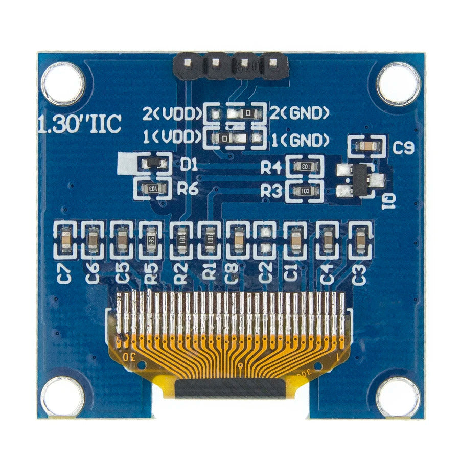 1.3" OLED DISPLAY MODULE WHITE ARDUNIO