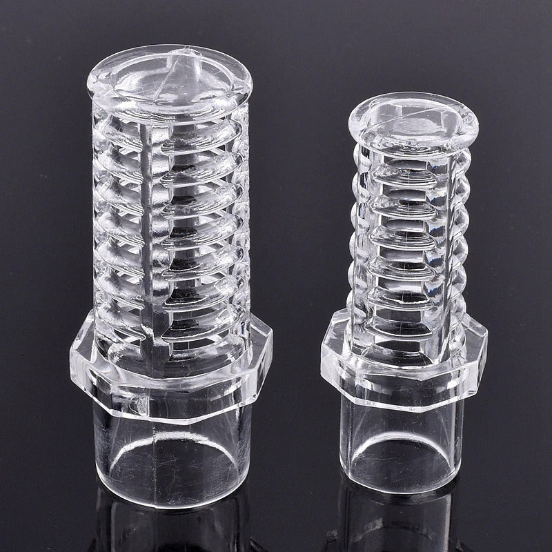 AQUARIUM ACRYLIC STRAINER OUTFLOW PIPE 20mm 25mm