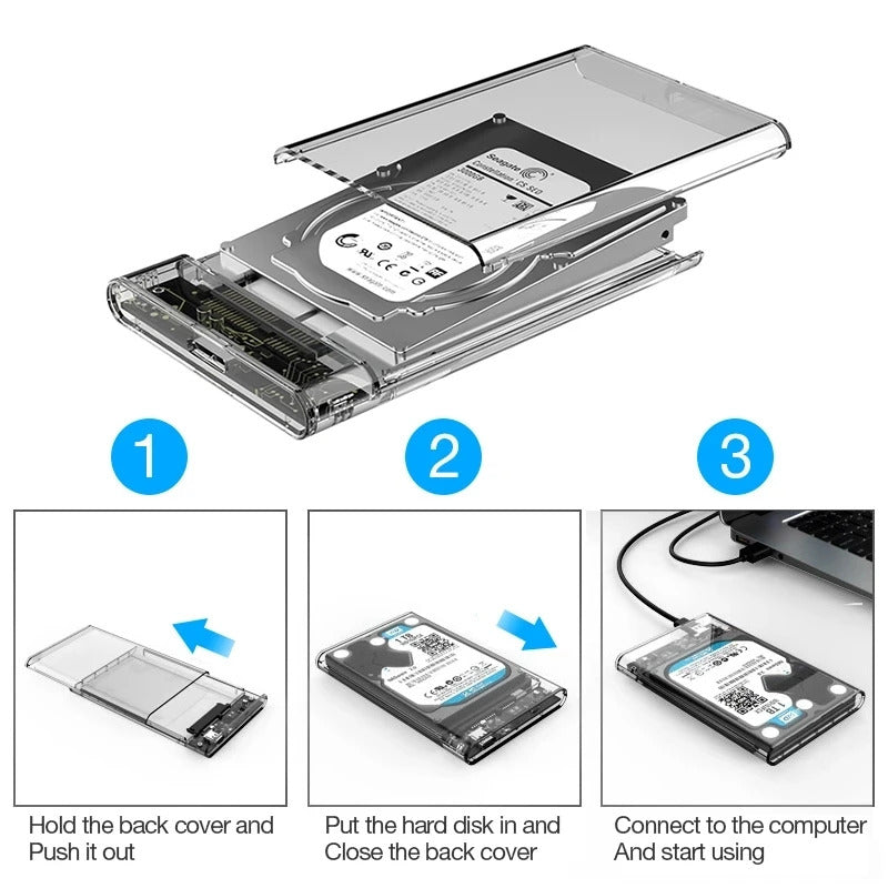 USB 3.0 HDD ENCLOSURE 2.5 INCH