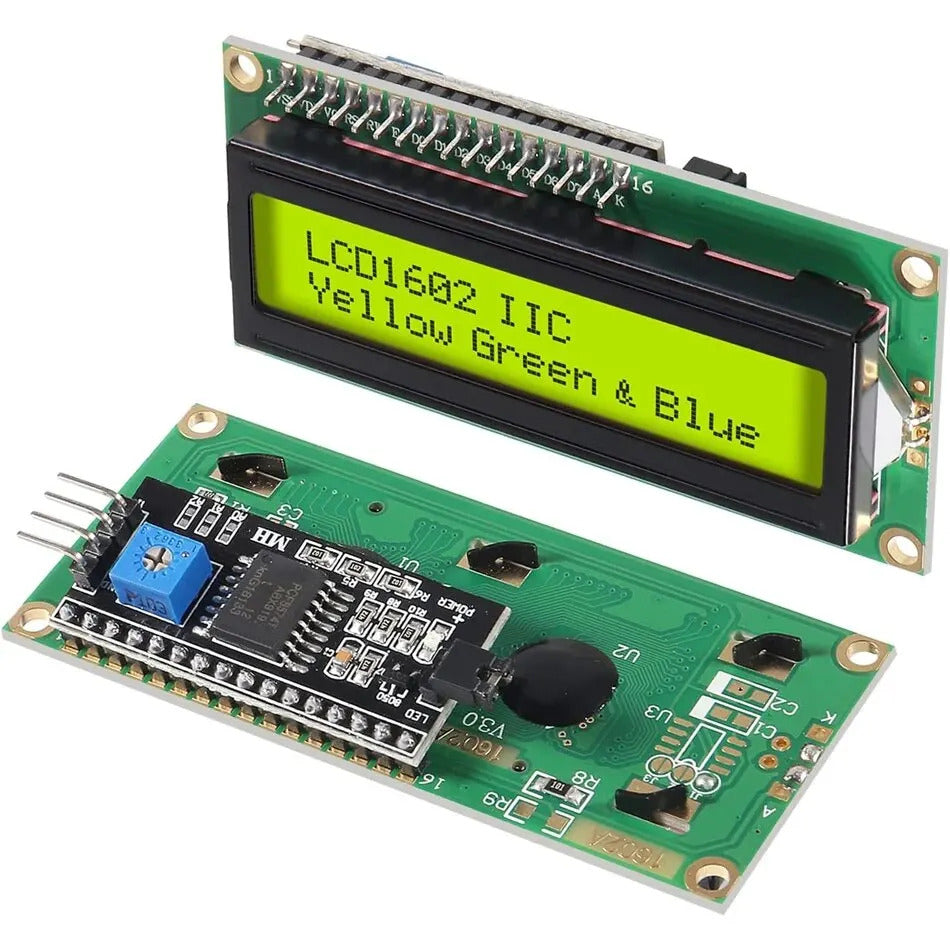 LCD1602 LCD MODULE GREEN & BLUE SCREEN