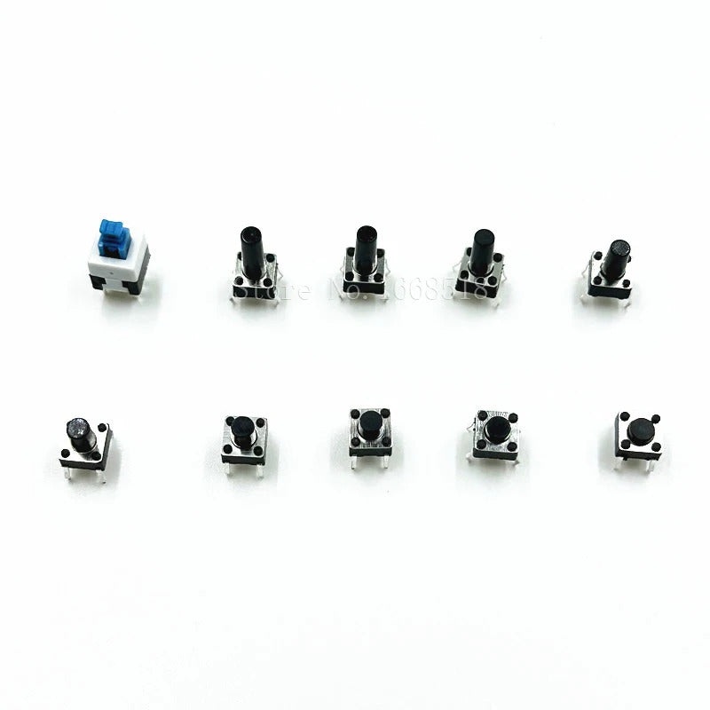 180 x TACTILE PUSH BUTTON SWITCHES