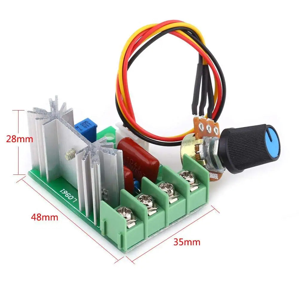 AC 50-220V 2000W 25A MOTOR SPEED CONTROLLER SCR