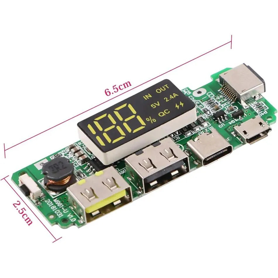 LITHIUM BATTERY CHARGER DIY 5V 2.4A