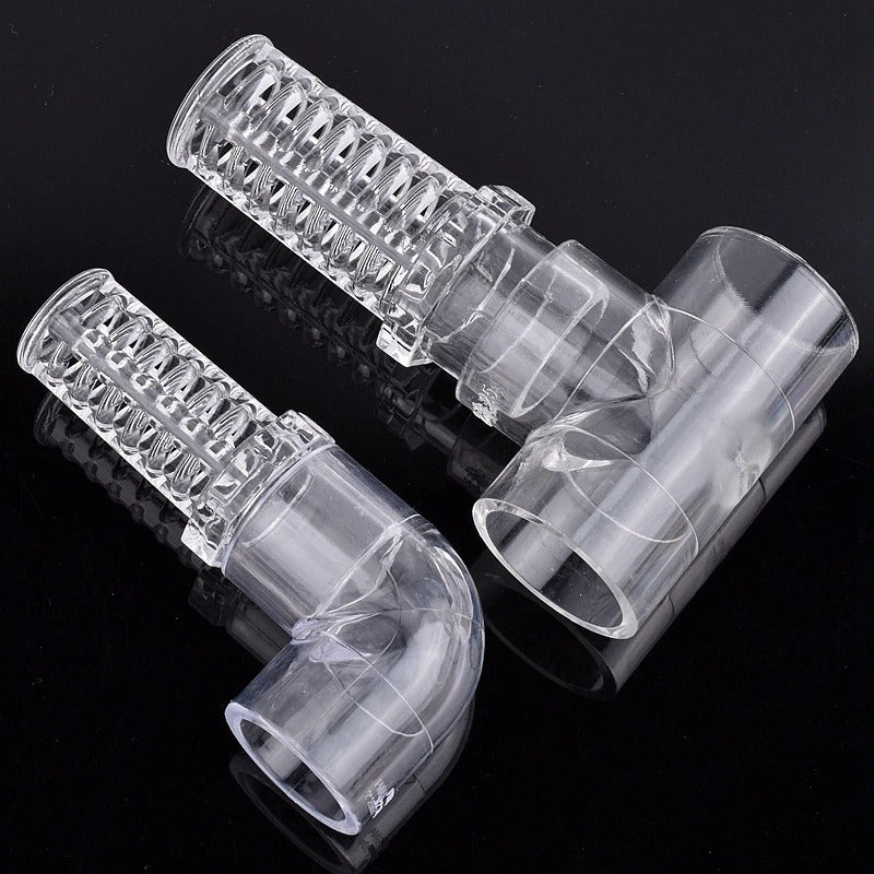 AQUARIUM ACRYLIC STRAINER OUTFLOW PIPE 20mm 25mm