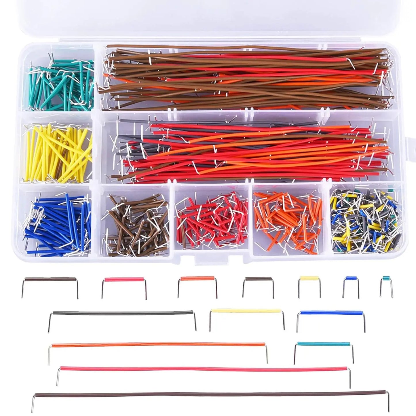 560 x JUMPER WIRE KIT 14 LENGTHS