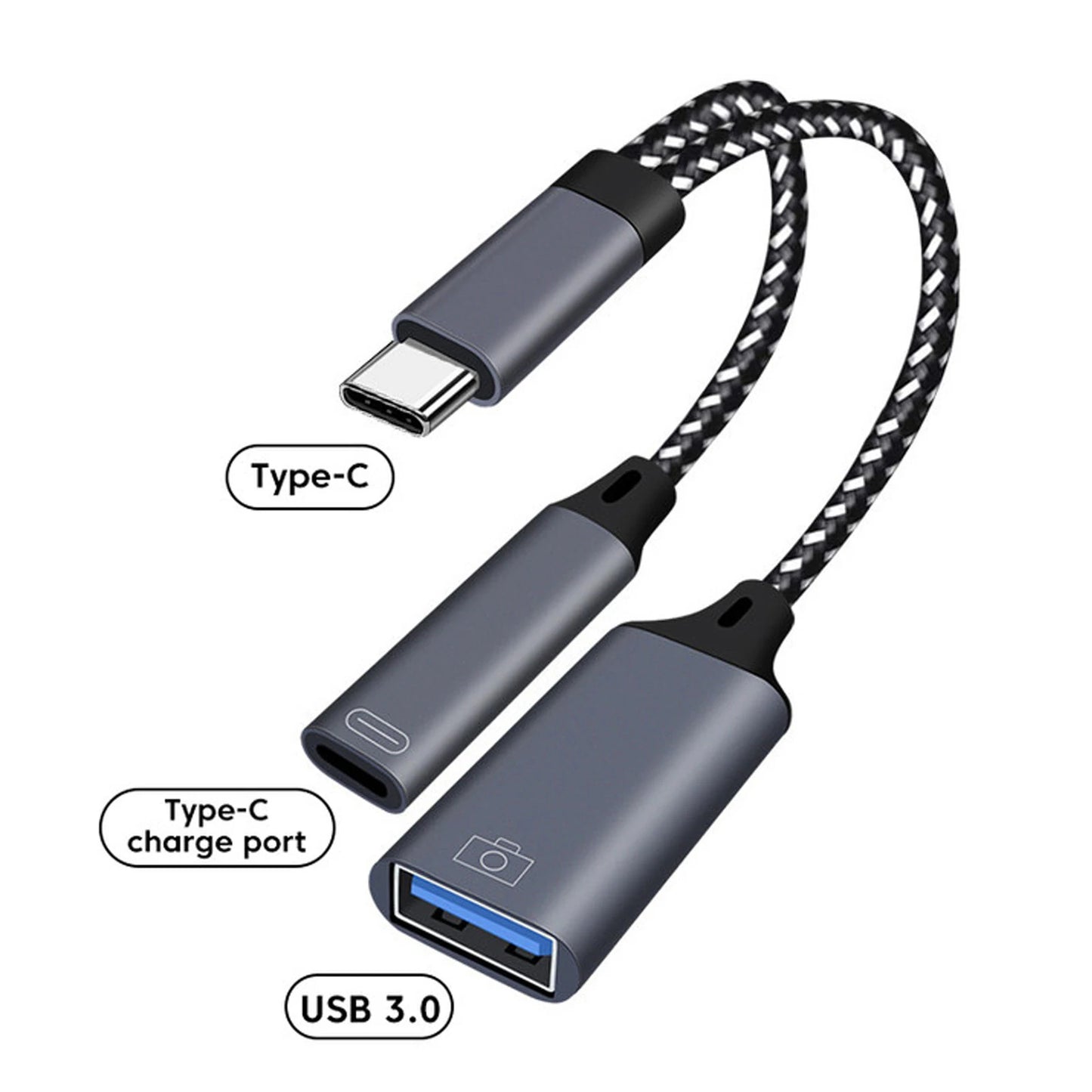 2 in 1 TYPE C OTG CABLE