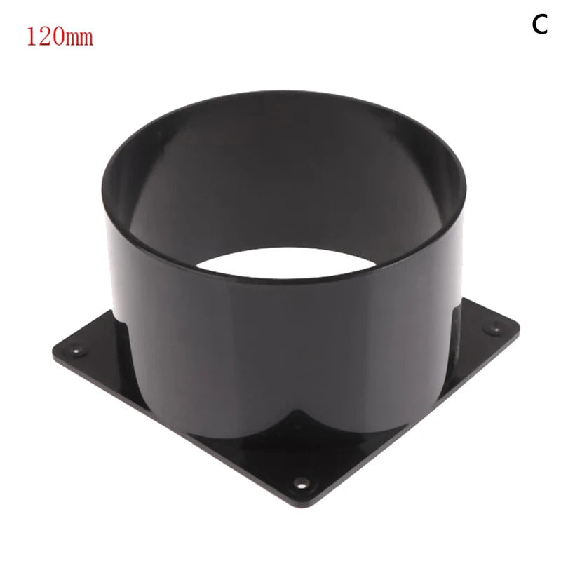 ABS FLANGE WALL DUCTING OUTLET PLATE