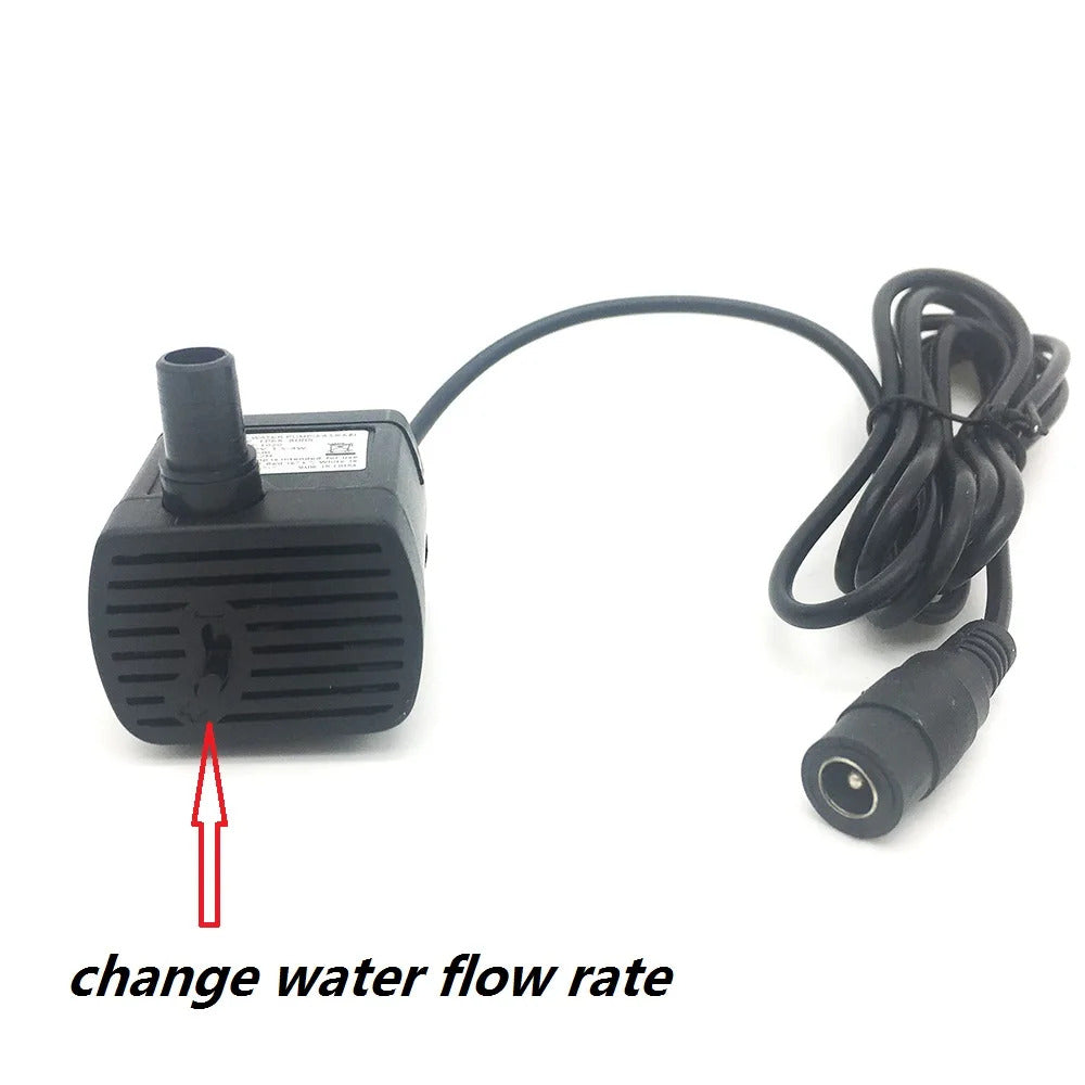 12v AQUARIUM WATER PUMP, AUTO TOP UP, TMC, 3W DC, SUBMERSIBLE