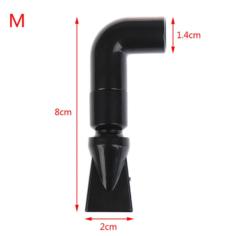 AQUARIUM ANGLED DUCKBILL RETURN PIPE